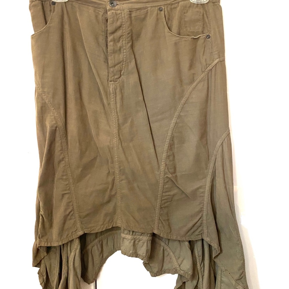 Rick Owens vintage skirt in khaki size L.